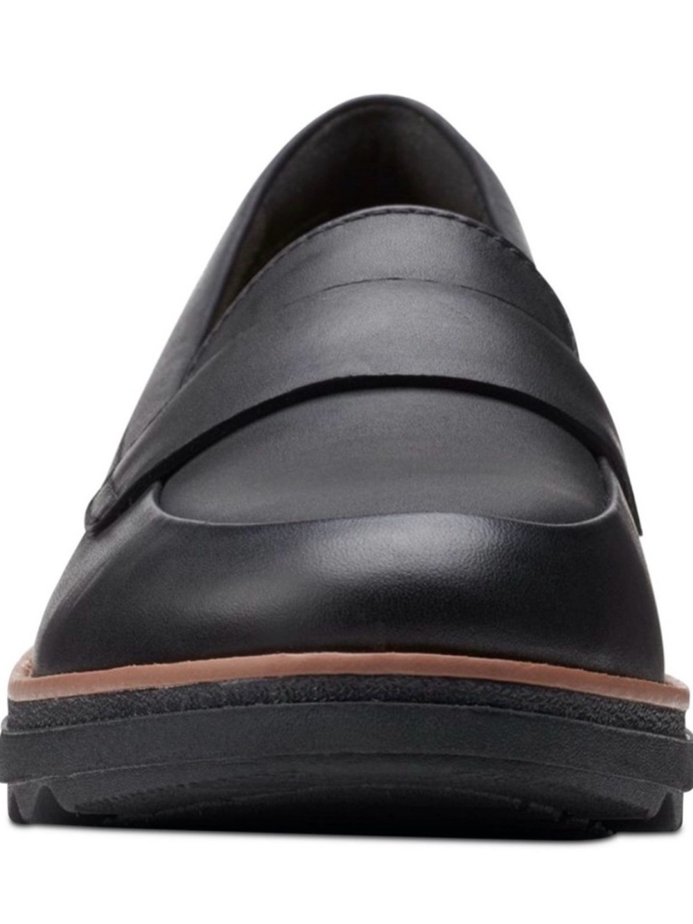Clarks Women's Sharon Gracie Slip-On Loafer Flats- Wide Width- Size 6W